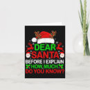 Search for dear santa i can explain christmas cards Kids