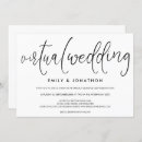 Search for simplistic wedding invitations Elegant