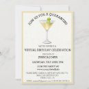 Search for quarantine party invitations Virtual