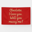 Search for will you marry me signs Red