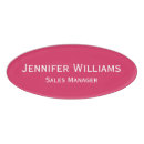 Search for oval name tags Modern