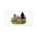 Search for hunting dogs return address labels Labrador retriever