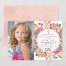 Search for pastel floral invitations Blush pink