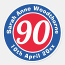 Search for 90 years old stickers Birthday