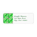 Search for pink and green return address labels Mint