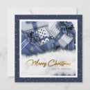 Search for faux gold foil christmas cards Merry