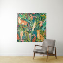 Search for tiger pattern art Tropical