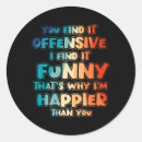 Search for offensive humour stickers Enchanted woods