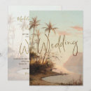 Search for elegant tropical wedding invitations Summer