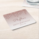 Search for rose gold glitter coasters Girly