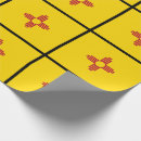 Search for flag wrapping paper Yellow