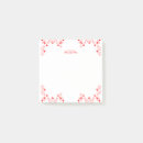 Search for red heart post it notes Red and white