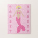 Search for beautiful mermaid puzzles Girl