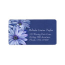 Search for purple and blue wedding return address labels Bride