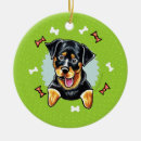 Search for rottweiler christmas tree decorations Puppy