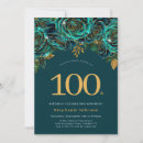 Search for emerald green birthday invitations Floral