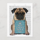 Search for pug postcards Fabfunky