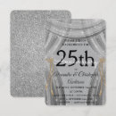Search for 20 year marriage anniversary cards invites 25th