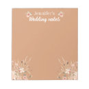 Search for wedding notepads Script