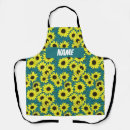 Search for sunflower aprons Cute
