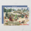 Search for antique santa christmas cards Reindeer