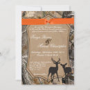 Search for hunting wedding invitations Deer