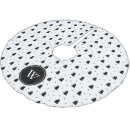 Search for black and white tree skirts Pattern