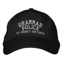 Search for grammar hats Police