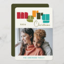 Search for dark green christmas cards Typography