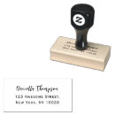 Search for cool rubber stamps Return address