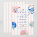 Search for teen birthday invitations Blue