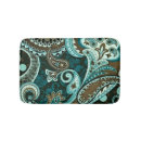 Search for brown and turquoise bath mats Pattern