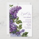 Search for lilac bridal shower invitations Stylish