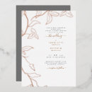 Search for ivy wedding invitations Gold