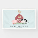Search for animal baby shower banners Cow