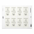 Search for name bookplates Black and white