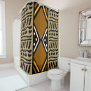 Search for african cloth shower curtains Tribal