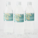 Search for quinceanera water bottle labels Gold