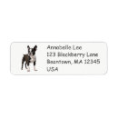 Search for bull terrier dog return address labels Puppy