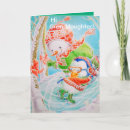 Search for granddaughter christmas cards Snow