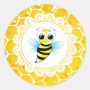 Search for honeybee stickers Baby shower