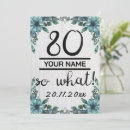 Search for funny 80th birthday invitations 80 years old