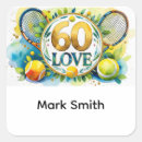 Search for 60th anniversary stickers Birthday