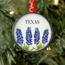 Search for texas bluebonnet christmas tree decorations Texan