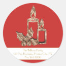 Search for red candles stickers Holly