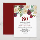 Search for red and white invitations Floral