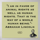 Search for animal rights posters Quote