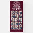 Search for welcome to our wedding banners Bride and groom