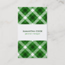 Search for plaid business cards Pattern