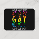 Search for gay pride business cards Month